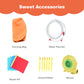 Inflatable Water Slide Bounce House with Climbing Wall Jumper and 480W Blower