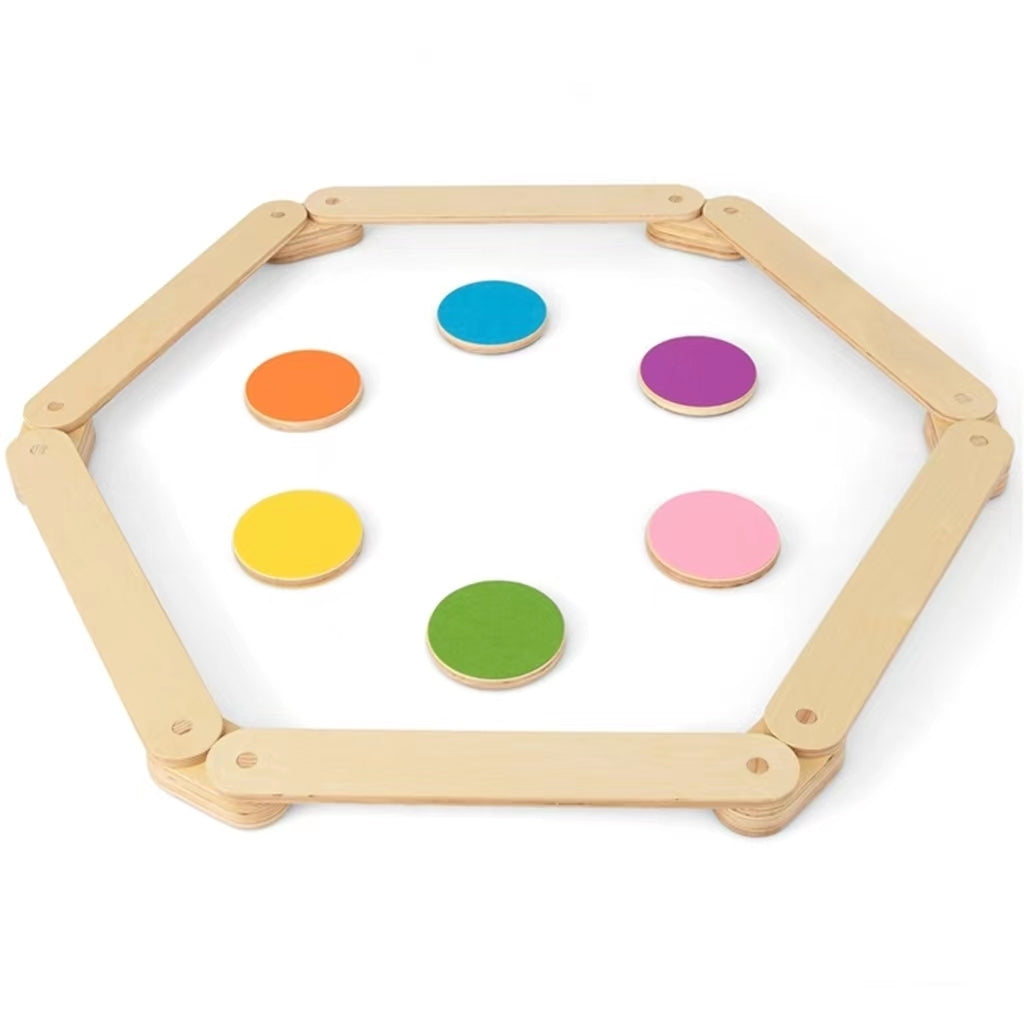 Kids Beam Toy | Wooden Balance Beam | Blissbabies