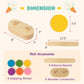 Kids Beam Toy | Wooden Balance Beam | Blissbabies