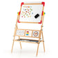 3-in-1 Wooden Art Easel for Kids with Drawing Paper Roll