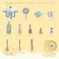 Wooden Pretend Kids Play Kitchen Set with Cooking Accessories