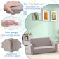 2-in-1 Children’s Convertible Sofa to Lounger-L