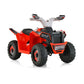 Kids Ride on ATV 4 Wheeler Quad Toy Car with Direction Control-Red